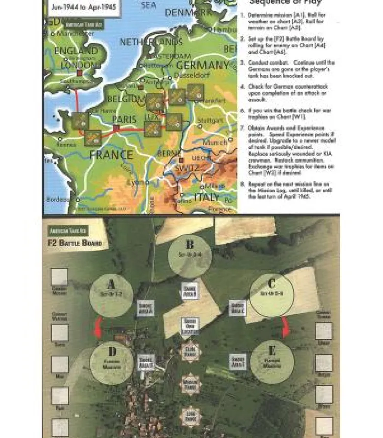 American Tank Ace: 1944-1945 (Inglés)