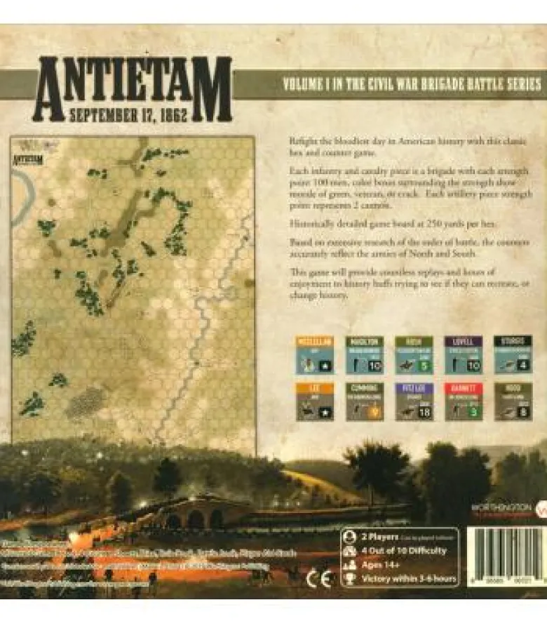 Antietam 1862 (Inglés)