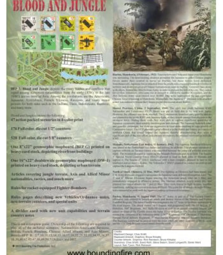 ASL Blood and Jungle: 2nd Edition (Inglés)
