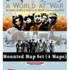 A World at War: Mounted Maps (Inglés)