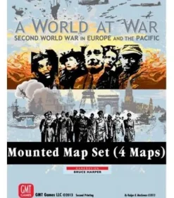A World at War: Mounted Maps (Inglés)