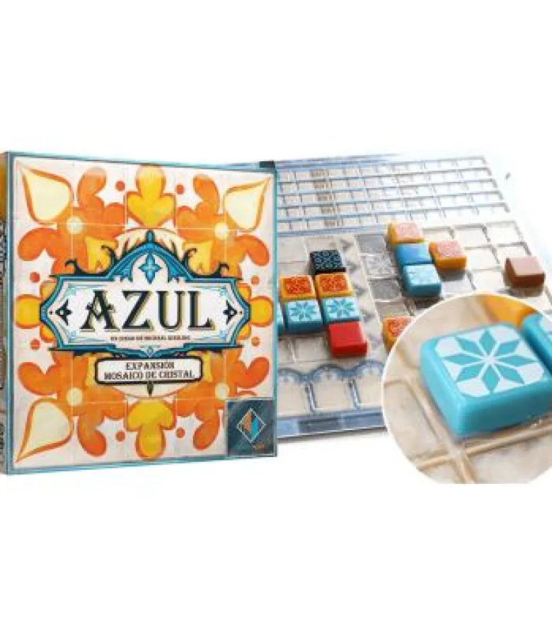 Azul: Mosaico de Cristal