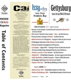 C3i Magazine 32: Battle of Issy 1815 (Inglés)