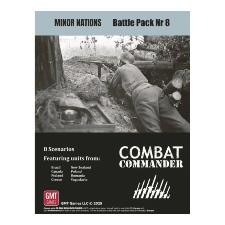 Combat Commander: Battle Pack 8 - Minor Nations (Inglés)