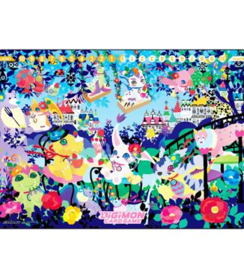 Digimon Card Game: Playmat & Card Set 2 Floral Fun (Inglés)