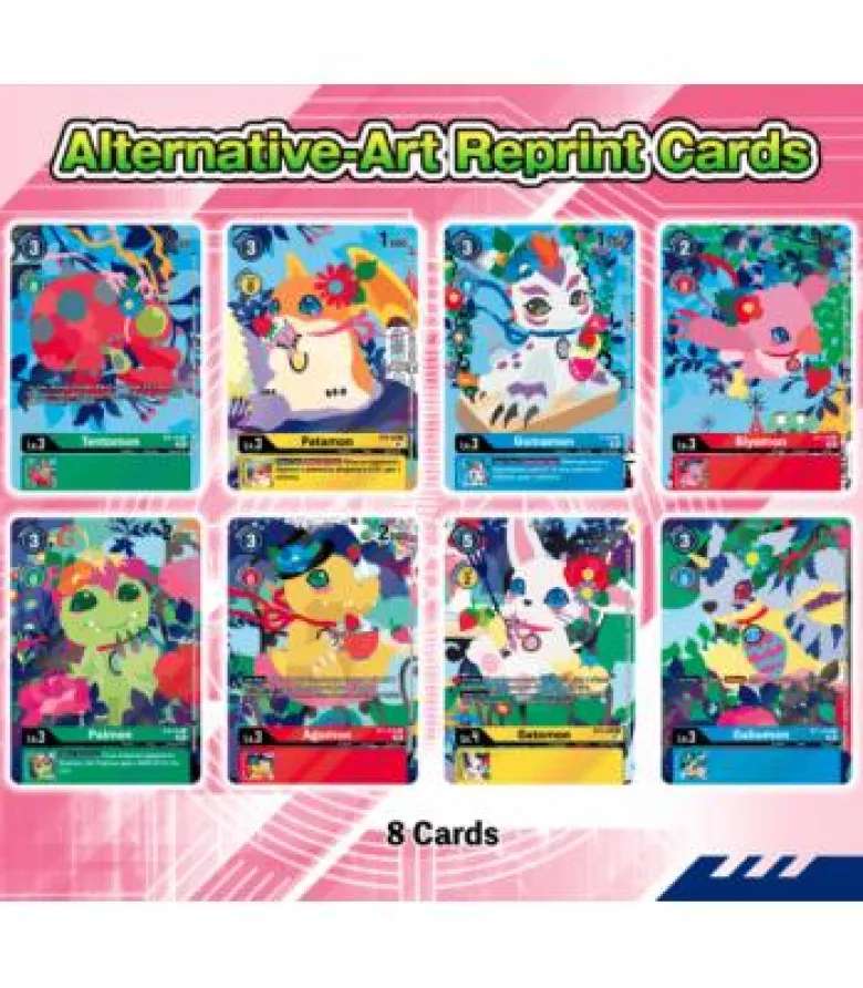 Digimon Card Game: Playmat & Card Set 2 Floral Fun (Inglés)