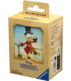Disney Lorcana: Into the Inklands - Deck Box (Scrooge McDuck: Richest Duck in the World)