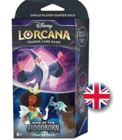 Disney Lorcana: Rise of the Floodborn - Starter Deck / Amethyst & Steel
