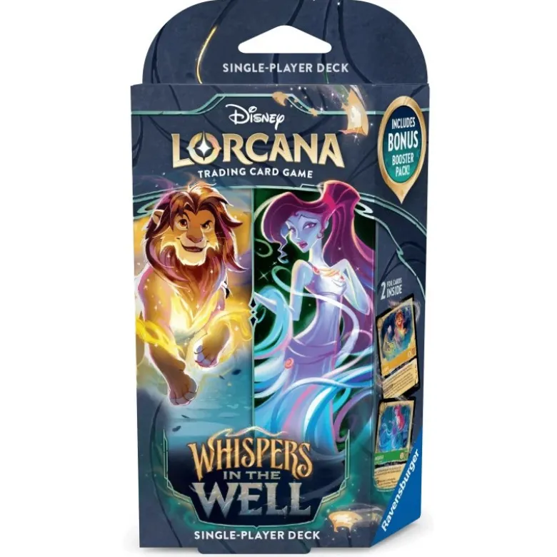Disney Lorcana: Whispers in the Well - Starter Deck / Amber & Emerald