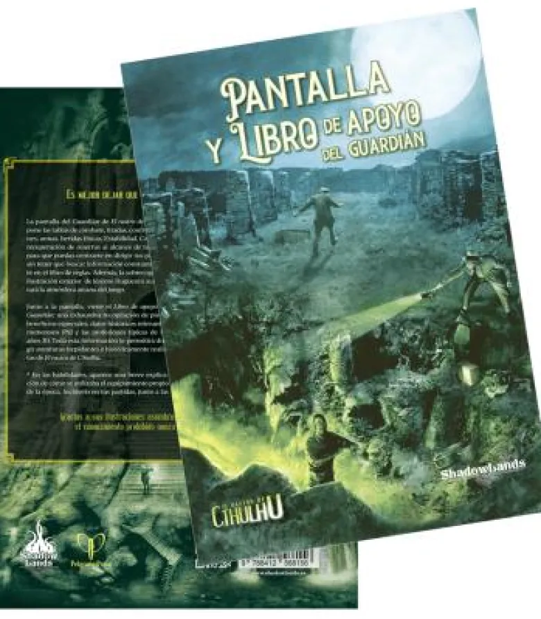 El Rastro de Cthulhu: Pantalla y Libro de Apoyo del Guardián