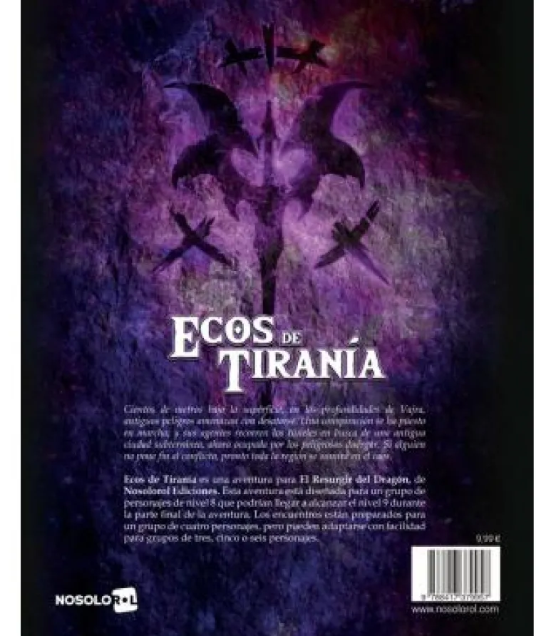 El Resurgir del Dragón: Aventuras de Voldor 3. Ecos de Tiranía
