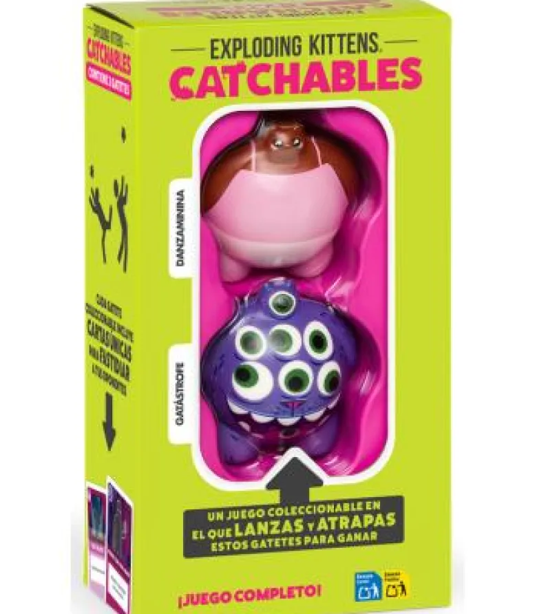 Exploding Kittens: Catchables Pack 3 (Gatástrofe + Danzaminina)