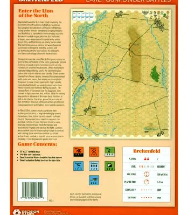 Folio Game Series: Breitenfeld - Enter the Lion of the North (Inglés)
