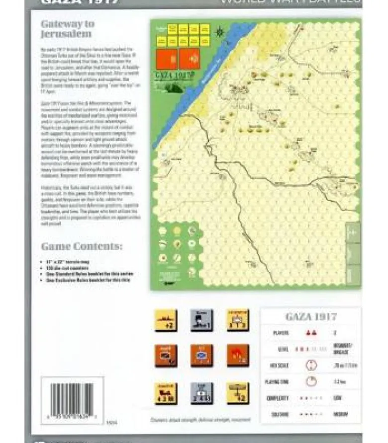 Folio Game Series: Gaza 1917 - Gateway to Jerusalem (Inglés)