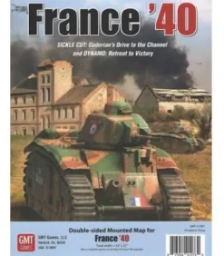 France '40: Double-sided Mounted Map