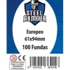 Fundas Steel Armour (59x92mm) Europeo (100) - Exterior 61x94mm