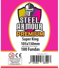 Fundas Steel Armour (103x128mm) PREMIUM Super King (100) - Exterior 105x130mm