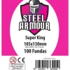 Fundas Steel Armour (103x128mm) Super King (100) - Exterior 105x130mm