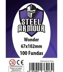 Fundas Steel Armour (65x100mm) Wonder (100) - Exterior 67x102mm