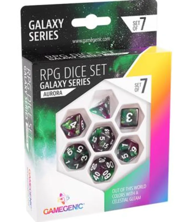 Gamegenic: Aurora RPG Dice Set (7pcs)