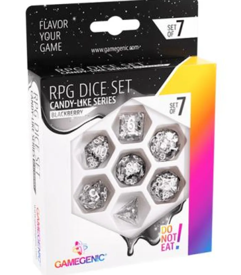 Gamegenic: Blackberry RPG Dice Set (7pcs)