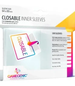 Gamegenic: Closable Inner Sleeves 64x89mm (100)