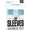 Gamegenic: Just Sleeves Japanese Size (62x89mm) (Clear) (60)