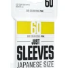 Gamegenic: Just Sleeves Japanese Size (62x89mm) (Amarillo) (60)