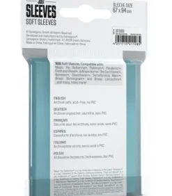 Gamegenic: Just Sleeves Soft Sleeves (66x93mm) (100)