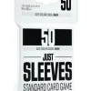 Gamegenic: Just Sleeves Standard (66x92mm) (Negro) (50)