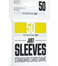 Gamegenic: Just Sleeves Standard (66x92mm) (Amarillo) (50)