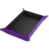 Gamegenic: Magnetic Dice Tray Rectangular (Negro/Lila)