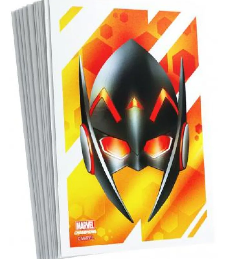 07 - Gamegenic: Marvel Champions Art Sleeves 66x91mm (50) (Wasp)