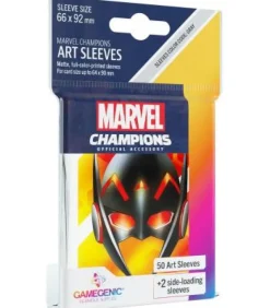 07 - Gamegenic: Marvel Champions Art Sleeves 66x91mm (50) (Wasp)