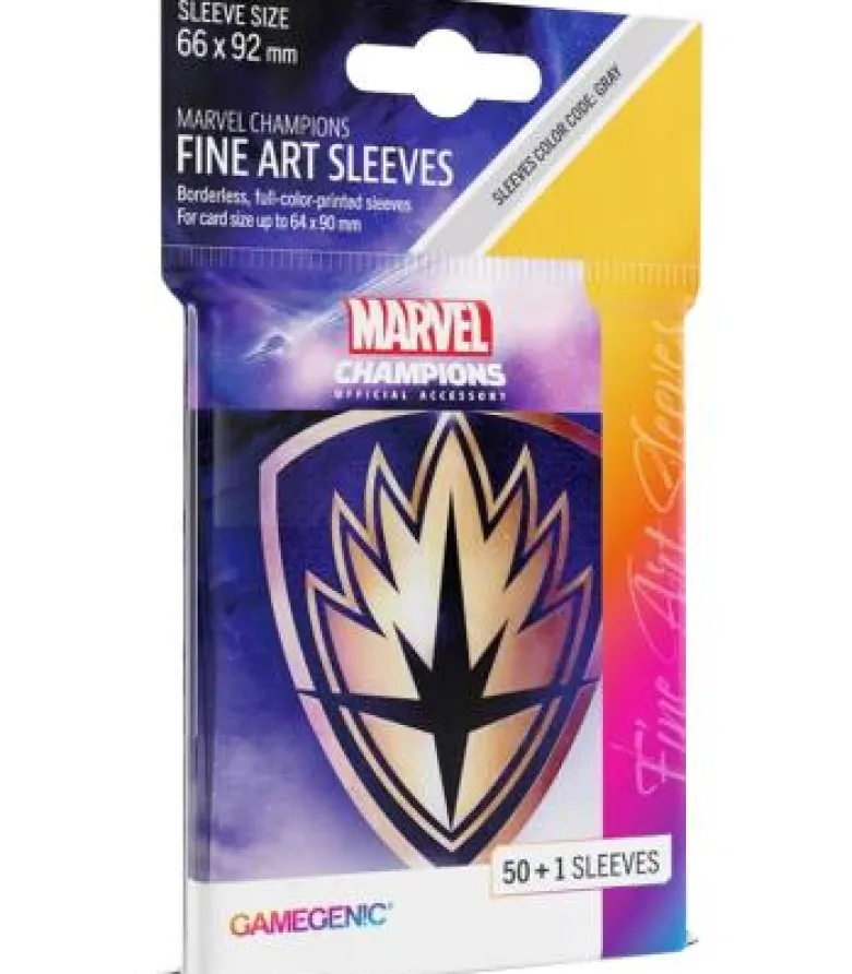 23 - Gamegenic: Marvel Champions Art Sleeves 66x92mm (50) (Guardians of the Galaxy)