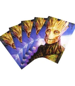 15 - Gamegenic: Marvel Champions Art Sleeves 66x92mm (50) (Groot)
