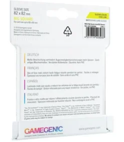 Gamegenic: Matte Big Square-Sized Sleeves 82x82mm (50)