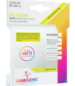 Gamegenic: Matte Big Square-Sized Sleeves 82x82mm (50)