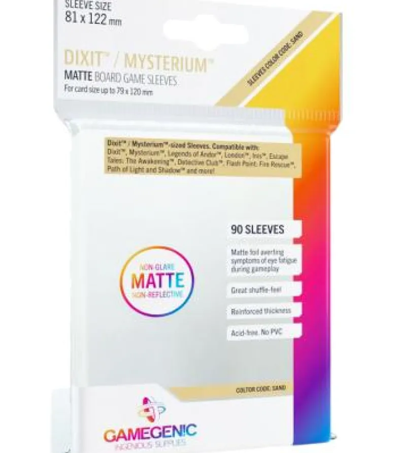 Gamegenic: Matte Dixit Sleeves 81x122mm (90)