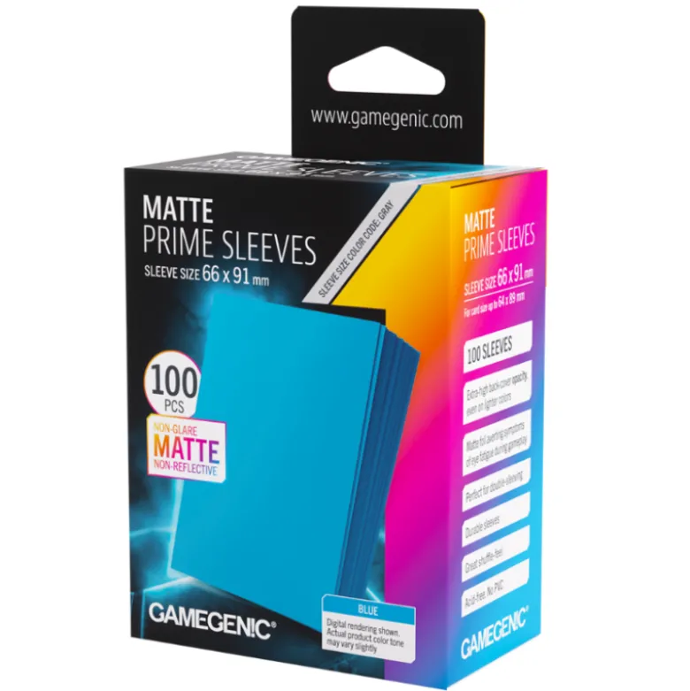 Gamegenic: Matte Prime Sleeves (Blue) (100)