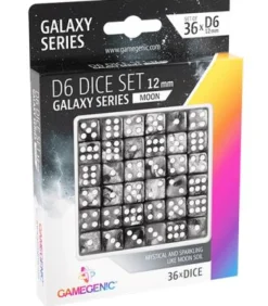 Gamegenic: Moon D6 Dice Set 12 mm (36 pcs)