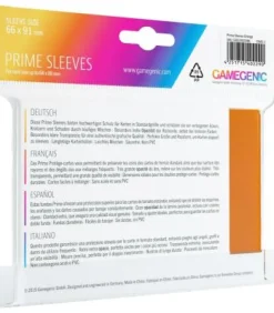 Gamegenic: Pack Prime Sleeves (Naranja) (100)