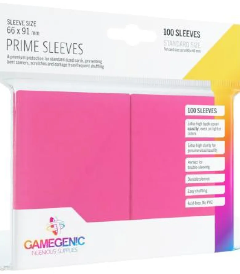 Gamegenic: Pack Prime Sleeves (Rosa) (100)