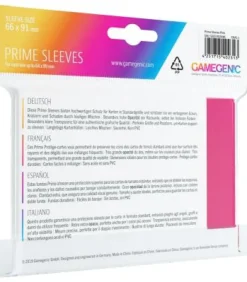 Gamegenic: Pack Prime Sleeves (Rosa) (100)