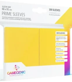 Gamegenic: Pack Prime Sleeves (Amarillo) (100)
