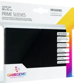 Gamegenic: Pack Prime Sleeves (Negro) (100)