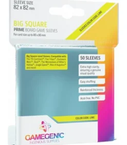 Gamegenic: Prime Big Square-Sized Sleeves 82x82mm (50)