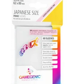 Gamegenic: Prime Japanese Sleeves 62x89mm (60) (Blanco)