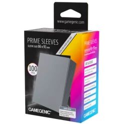 Gamegenic: Prime Sleeves (Dark Gray) (100)
