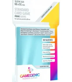 Gamegenic: Prime Standard Card Game Sleeves 66x91mm (50)